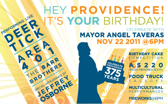 Hey Providence, It's Your Birthday!